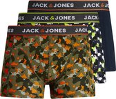 JACK&JONES JACFRED CAMO TRUNKS 3 PACK Heren Onderbroek -  Maat S