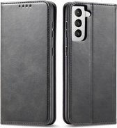 Casecentive Étui portefeuille en cuir de luxe - Samsung Galaxy S21 - Noir
