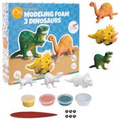 Imaginarium Dino Knutselpakket Klei - Bolletjesklei - 3 x Dinosaurus