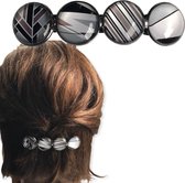 Hairpin.nu Color Hairclip XL Haarspeld grijs-zwart-taupe 051