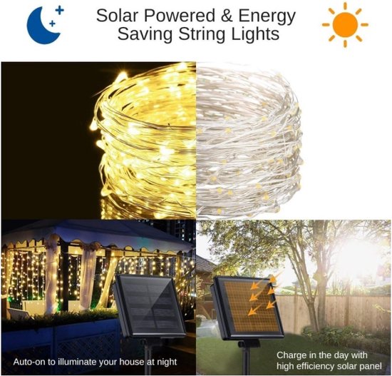 Tot 42% op Lichtslinger met 20 leds op zonne-energie | Producten