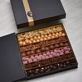 Chocolate Nation|Luxebox Large|leukste cadeau|Pearls|Rocks|Pralines|Luxe chocolade|Belgische chocolade|Gold, ruby, melk of pure chocolade|Mooi en lekkere chocolade