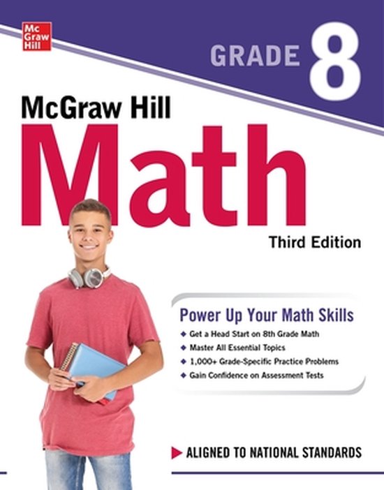 McGraw Hill Math Grade 8, Third Edition - cover