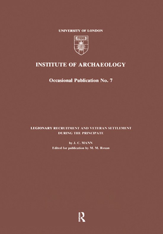 UCL Institute of Archaeology Publications - Legionary Recrui ... - cover