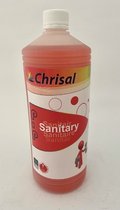 Chrisal PIP Sanitair Reiniger - Badkamerreiniger - Geconcentreerde biodegradeerbare reiniger aangerijkt met probiotica - 1 L