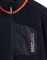 Gant Sherpa Fleece Vest Donkerblauw  Heren maat M