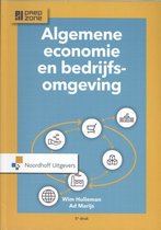 Boek cover Algemene economie en bedrijfsomgeving van W. Hulleman