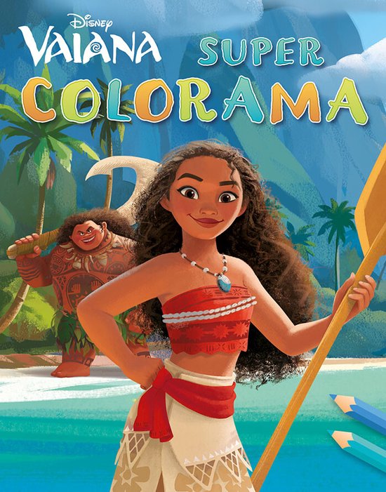 Disney Kleurboek Super Colorama Vaiana - ZNU
