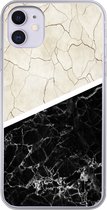 Coque iPhone 11 - Marbre - Motifs - Luxe - Siliconen
