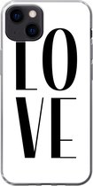 Geschikt voor iPhone 13 hoesje - Spreuken - Love - Quotes - Siliconen Telefoonhoesje