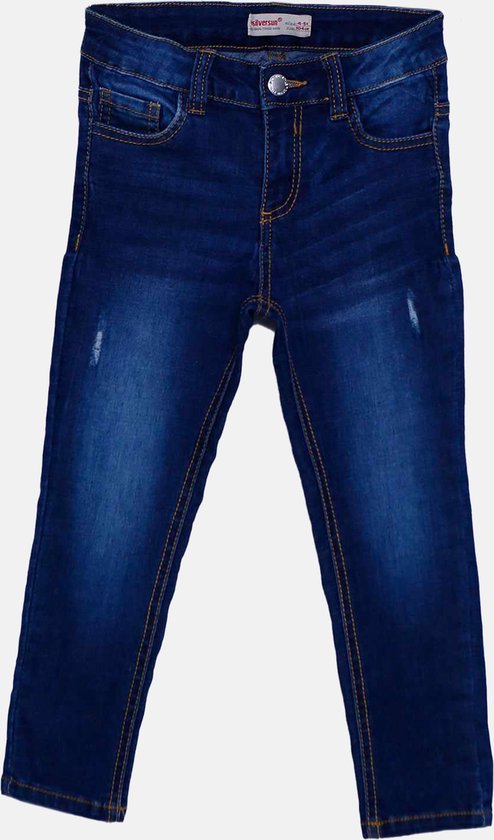 alisé Spijkerbroek blue denim meisjes Donker blauw 104 alisé Spijkerbroek blue denim meisjes Donker blauw 104