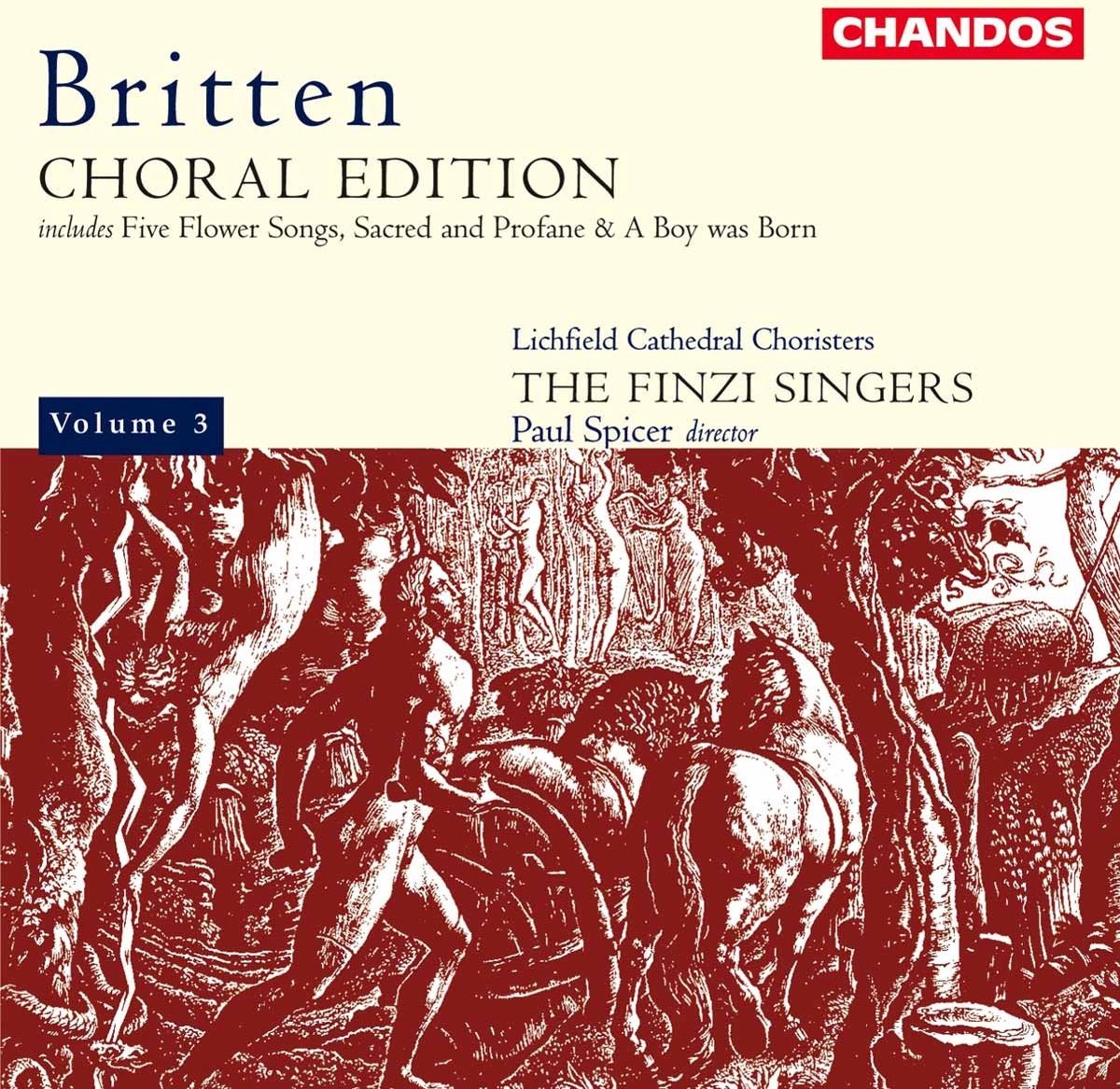 Jonathan Cannock, Lichfield Cathedral Choristers - Britten: Choral Edition, Vol. 3 (CD)