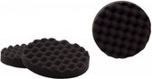 Hofftech Poetspad Foam Wafel Zwart 180 mm. (2 Stuks)