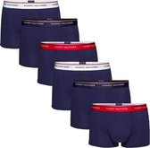 Tommy Hilfiger 6-pack boxershorts trunk multi blauw