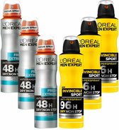 L'Oréal Men Expert Deodorant Spray Fresh Extreme + Invincible Sport Pakket