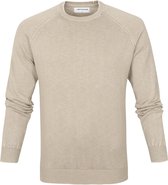 No-Excess - Pullover Garment Dye Khaki - Maat XXL - Modern-fit