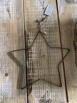 Star Hanger Nicolas L antique gold - Mrs Bloom - 31 x 27.5 cm