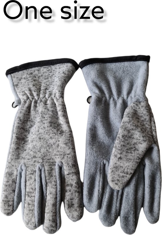 Paradise Handschoenen - Winterhandschoenen - Off White/Grey - One Size