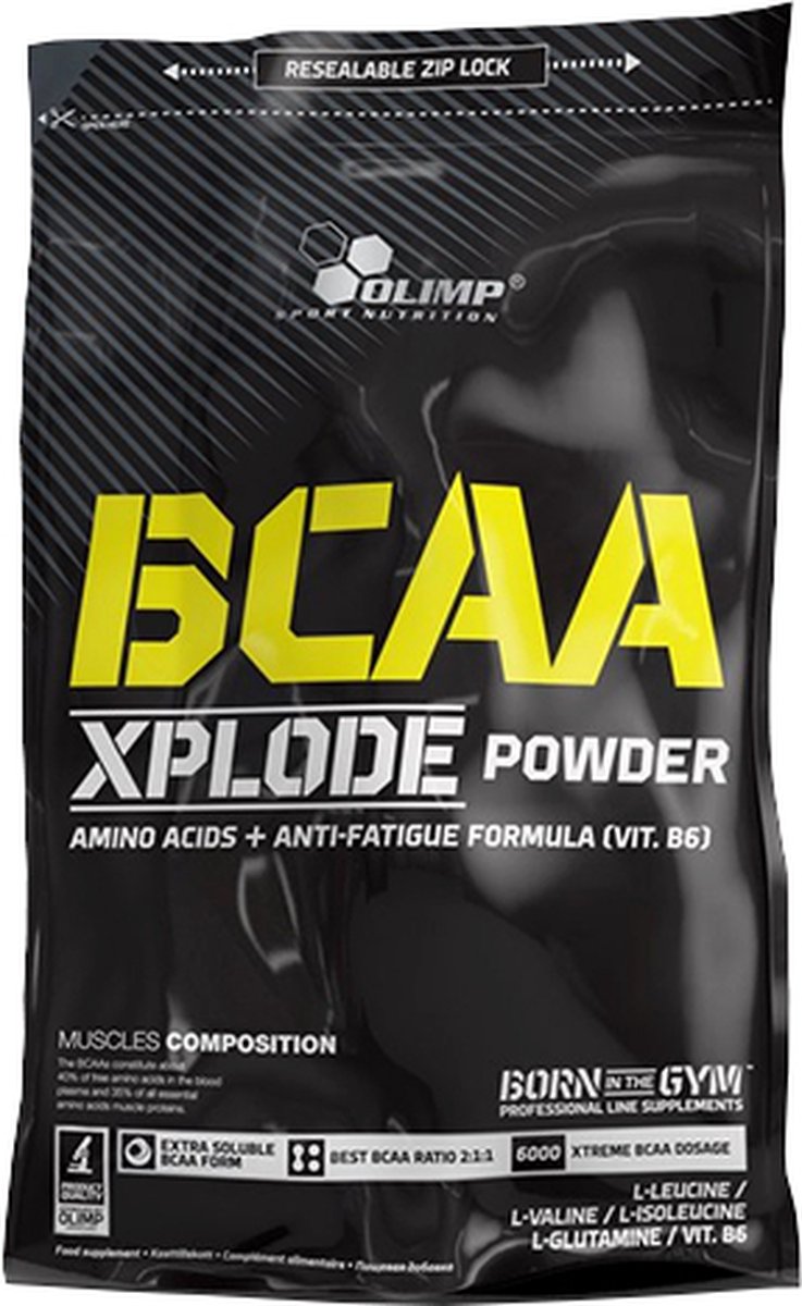Goedkoopste Olimp Supplements BCAA Xplode - Aminozuren - 500 gram (50 doseringen) - Peach Ice Tea