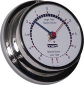 Getijdenklok Vion RVS inclusief wandophanging 97 mm