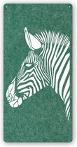 DECOBEL | DECO-VILT | Zebra | Wandpaneel - Wanddecoratie - Muurdecoratie - Woonkamer - Petfles - Duurzaam | Groen 19