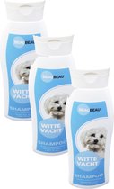 Beaubeau Shampoo Voor Witte Honden - Hondenvachtverzorging - 3 x 500 ml