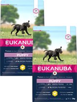 Eukanuba Growing Puppy Large Breed Kip - Hondenvoer - 2 x 3 kg