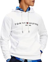 Tommy Hilfiger - Hoodie Wit - M - Regular-fit