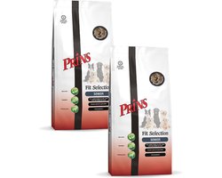 Prins Fit-Selection Senior Gevogelte&Vlees - Hondenvoer - 2 x 2 kg