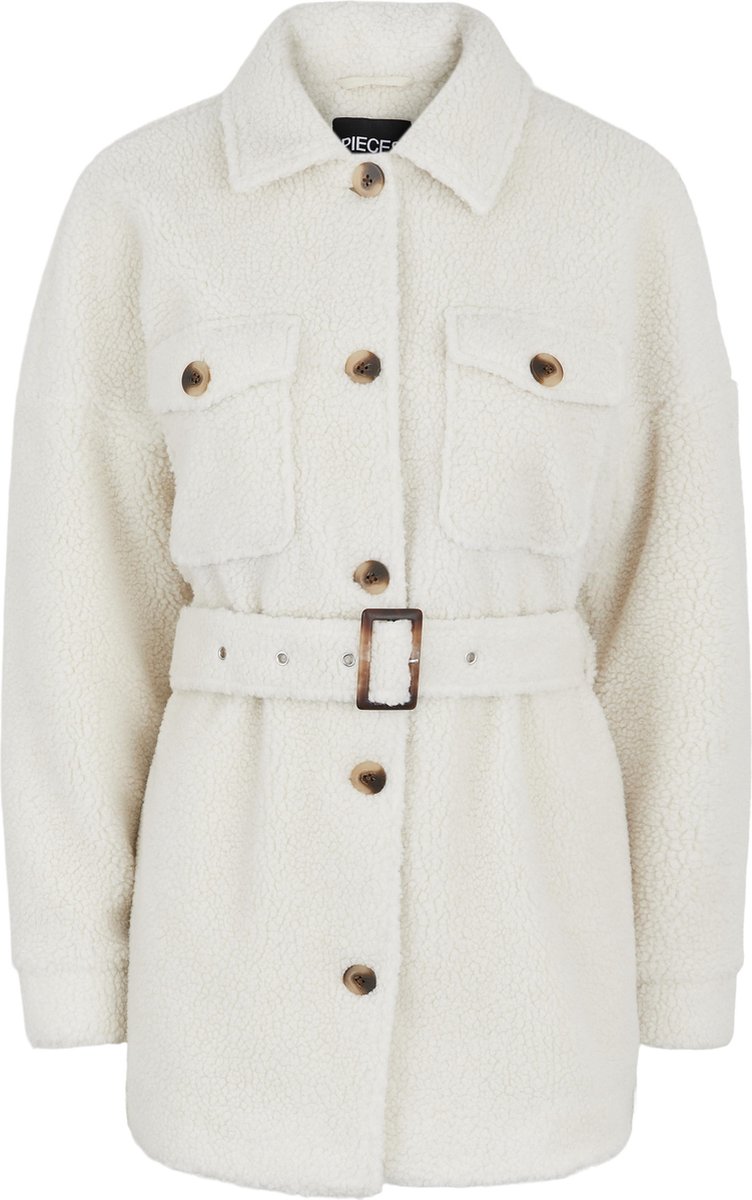 Pieces PCFERNANDA SELMA OVERSHIRT JACKET Dames Jas - Maat S