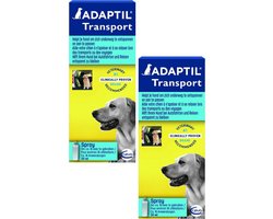 Adaptil Anti-Stress Transportspray Hond - Anti stressmiddel - 2 x 20 ml