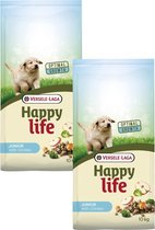 Happy Life Junior Kip - Hondenvoer - 2 x 10 kg