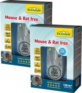 Ecostyle Mouse & Rat Free - Ongediertebestrijding - 2 x 130 m2