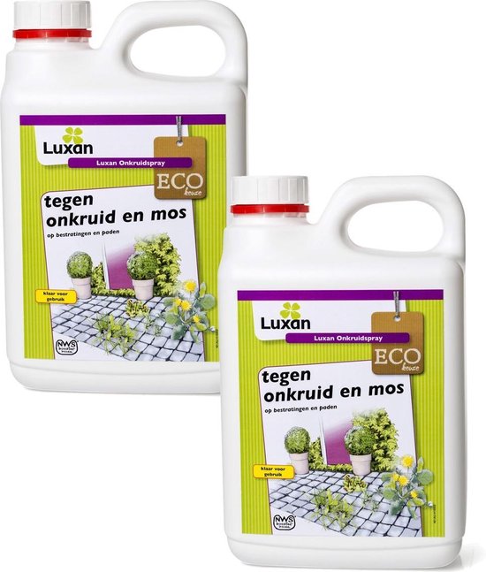 Luxan Onkruidspray - Onkruidbestrijding - 2 x 2500 ml