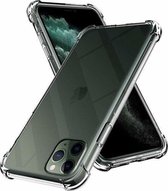 Hozard® Apple iPhone 11 Pro Anti-Shock TPU - Shock Proof - Extra Stevig Case Transparant