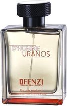 Houtachtig, Kruidige merkgeur voor heren - JFenzi Uranos D'Homme - Eau de Parfum for Men - 80%- 100 ml ✮✮✮✮✮ - Cadeau Tip !