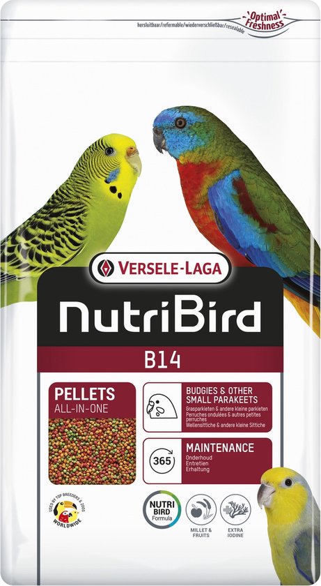 Nutribird b14 onderhoudsvoeder (3 KG)