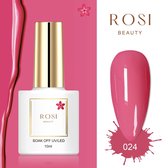 ROSI Beauty Gelpolish - Gel nagellak - Gellak - 10 ML - UV & LED - Roze 024 Blush Pink