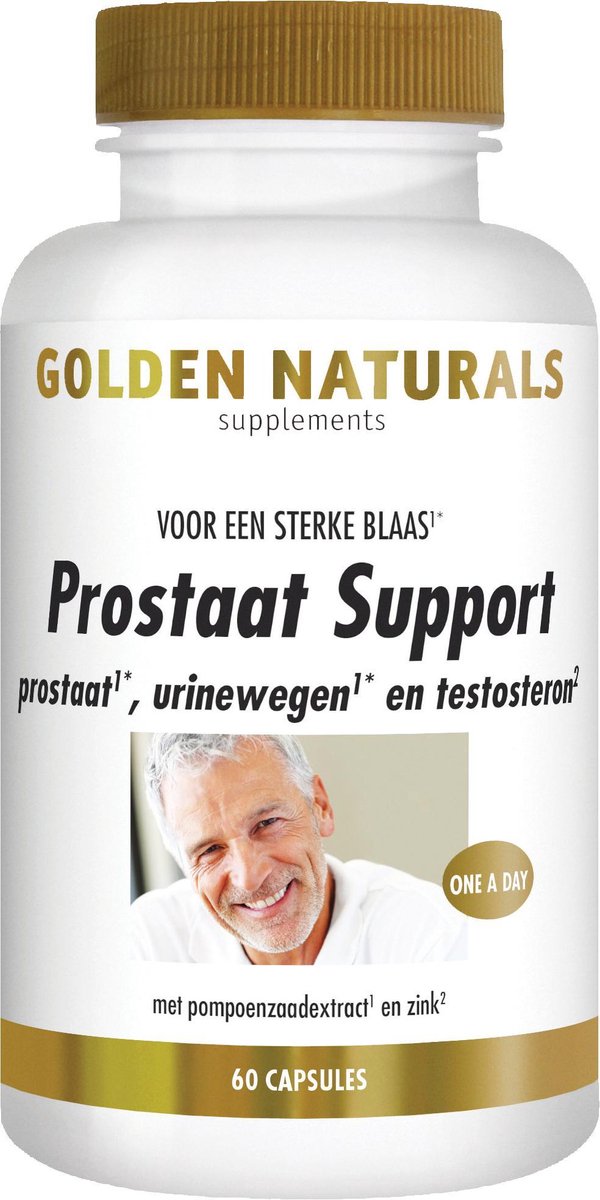 Goedkoopste Golden Naturals Prostaat Support (60 veganistische capsules