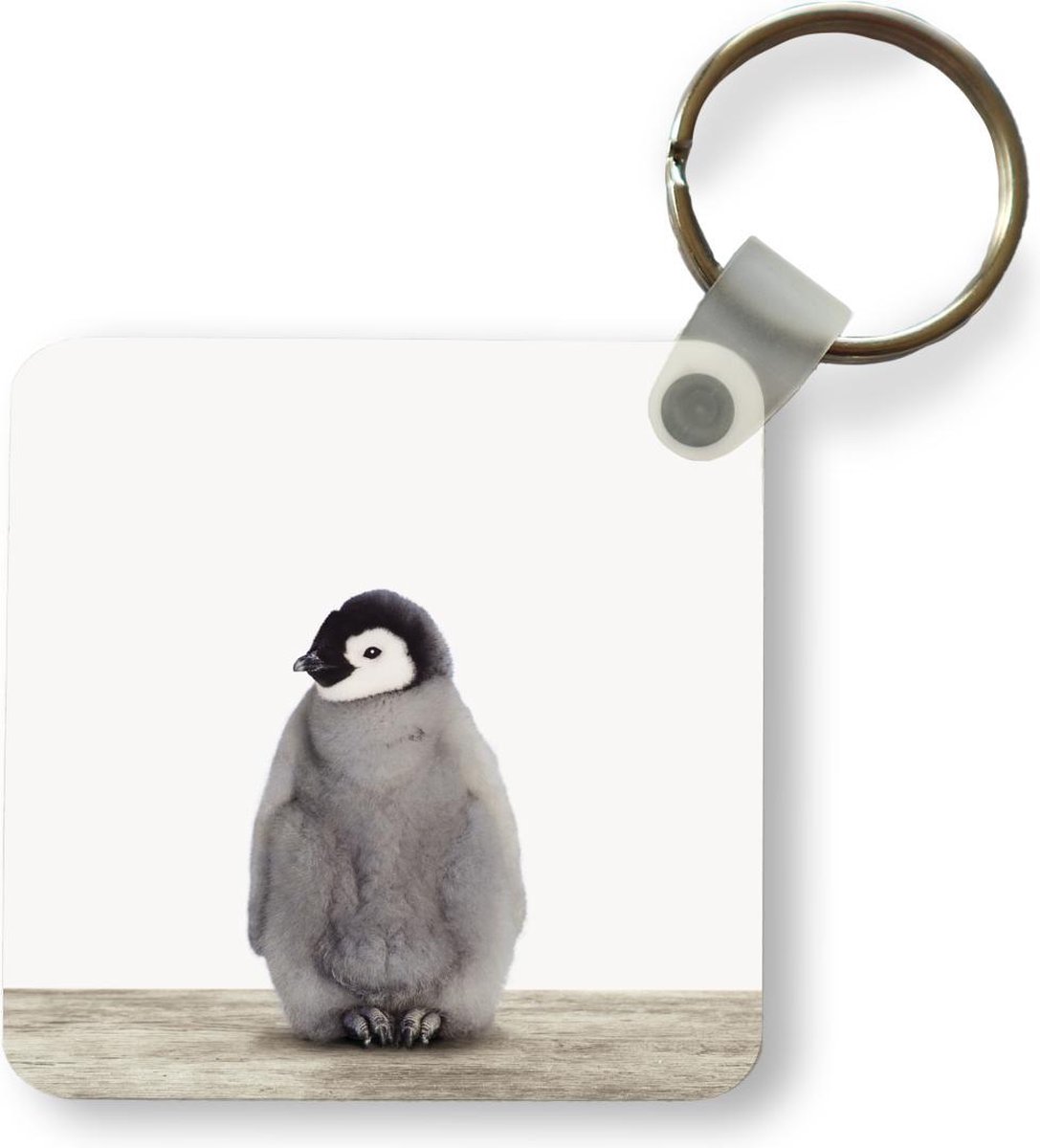 Sleutelhanger - Uitdeelcadeautjes - Pinguïn - Dieren - Baby - Plastic