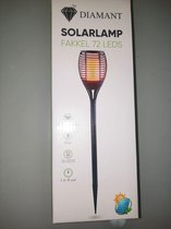 SolarLamp Fakkel 72 LEDS