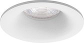 Premium Inbouwspot Gerro Wit Verdiepte ronde spot Warm Wit (3000K) Met Philips LED