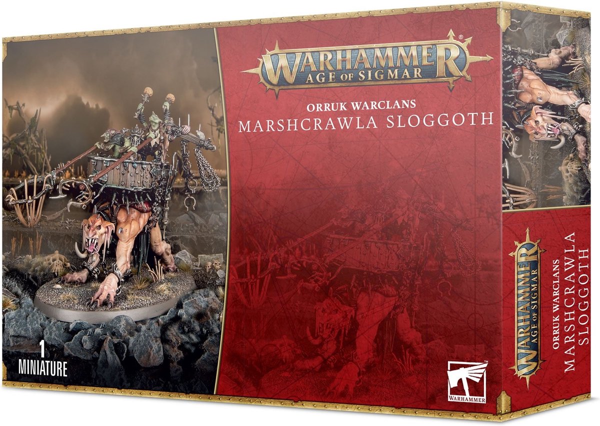 Orruk Warclans Marshcrawla Sloggoth