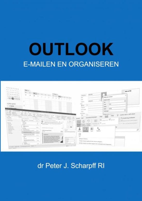 Outlook E-mailen en organiseren - cover