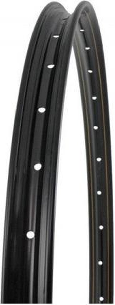 Ryde velg 28x11/2 (omafiets) V38 alu 38mm 36/14 gaats zwart