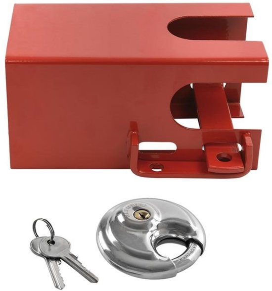 ProPlus Koppelingsslot met discusslot - 110 x 110 mm - maximale diefstalbescherming van ProPlus — afbeelding 4