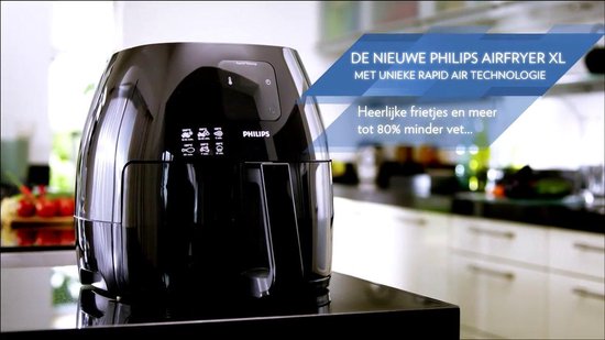 invoer attent anders Philips Avance Airfryer XL HD9247/90 - Hetelucht friteuse - Met XL bakplaat  | bol.com