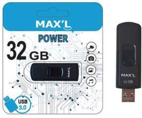 CLÉ USB 32 GB 2.0 - MAX'L