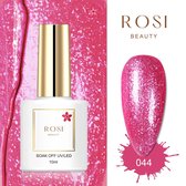 ROSI Beauty Gelpolish - Gel nagellak - Gellak - 10 ML - UV & LED - Roze 044 Faboulous Pink