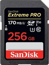 Sandisk Exrteme PRO - Geheugenkaart - 256GB